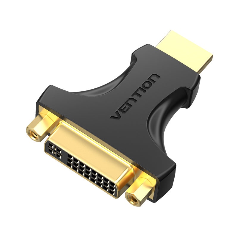 [CLEARANCE] Vention HDMI Male to DVI Female (24+5) Adapter 1080p 60Hz Gold-Plated with Bidirectional Transmission (AIKBO)