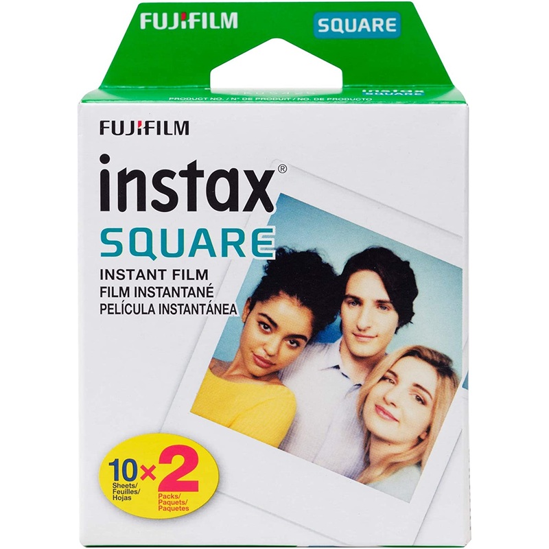 Fujifilm Instax Square Glossy 10 Sheets Film – Twin Pack