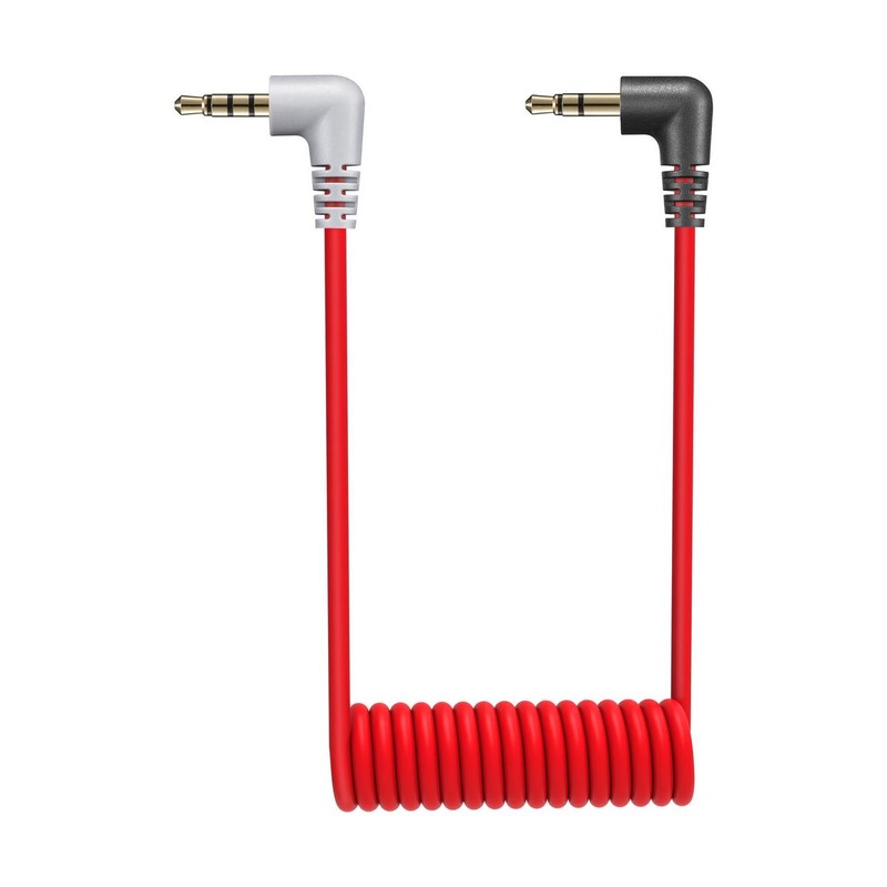 Godox GAC-IC4 3.5mm TRS to TRSS Audio Connect Adapter Cable (70cm) with Gold Plated Connectors for Smartphone