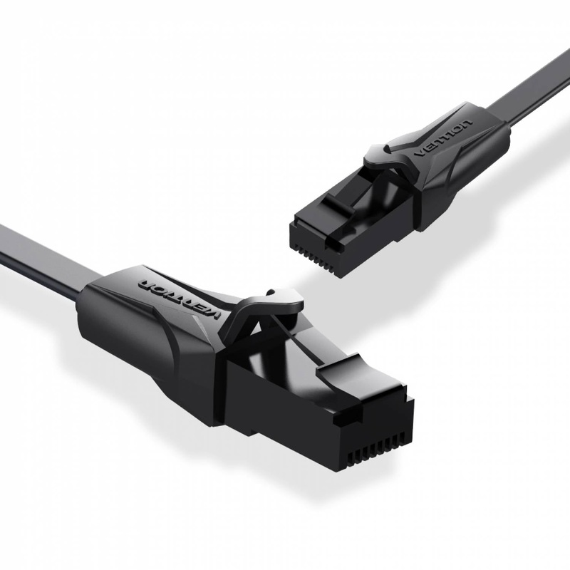 Vention CAT6 Ethernet 3m Flat Cable UTP 10Gbps Lan Network Wire Cord for Internet Router PC Modem