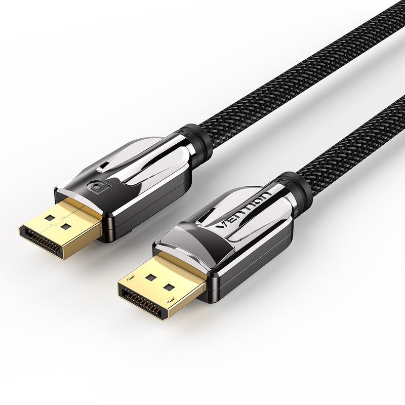 [CLEARANCE] Vention DisplayPort Cable DP 1.4 Gold-Plated 8K 60Hz 32.4Gbps High Speed with Dynamic HDR (3M) | HCABI