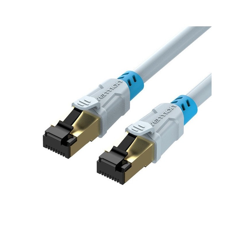 Vention CAT6 Ethernet Round Cable SSTP Patch 1000Mbps Lan Network Wire Cord for Internet Router PC Modem