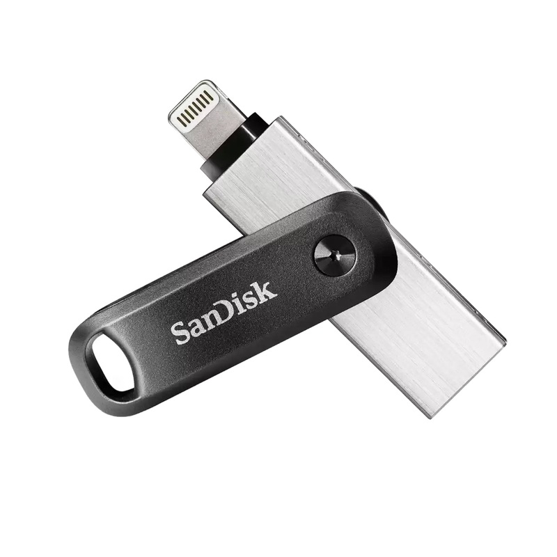 [CLEARANCE] SanDisk iXpand OTG Lightning to USB 3.0 Flash Drive Go with 90MB/s Write Speed (64GB) | Model – SDIX60N-064G-GN6NN