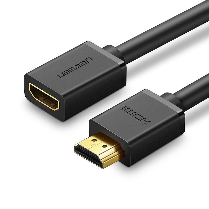 [CLEARANCE] UGREEN 4K HDR 1080P 60Hz HDMI Male to HDMI Female 2-Meter Gold Plated Extension Cable with 18Gbps Transfer Speed | 10142
