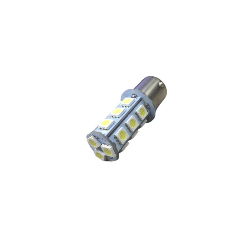 [CLEARANCE] Pxel 1156 LED Bulb Single Function 12V 18 SMD Replacement Light for Car Signal Tail, Van, Truck, SUV  (White, Yellow)
