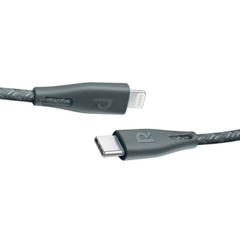 [CLEARANCE] RAVPower Type-C to Lightning Cable Fast Charging 12V MFi High-Speed Data Cord (White) (2M) | RP-CB1018 |