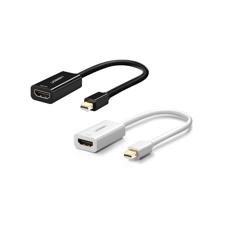 [CLEARANCE] UGREEN 4K 30Hz Mini DisplayPort to HDMI Female Adapter 3Gbps DP Converter for Laptop, PC, TV (0.25M) | 40361