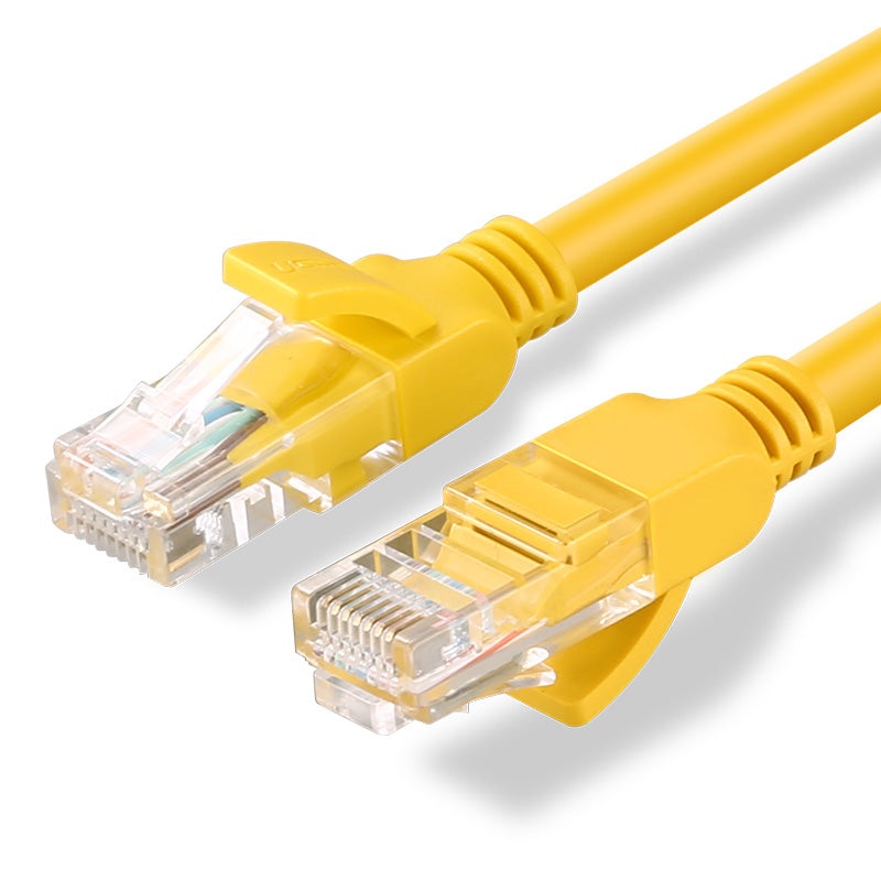 [CLEARANCE] UGREEN CAT5e UTP LAN Ethernet Yellow Cable 1000Mbps Gigabit RJ45 Patch Network PC Router Cord (5 Meters) | 11233 |
