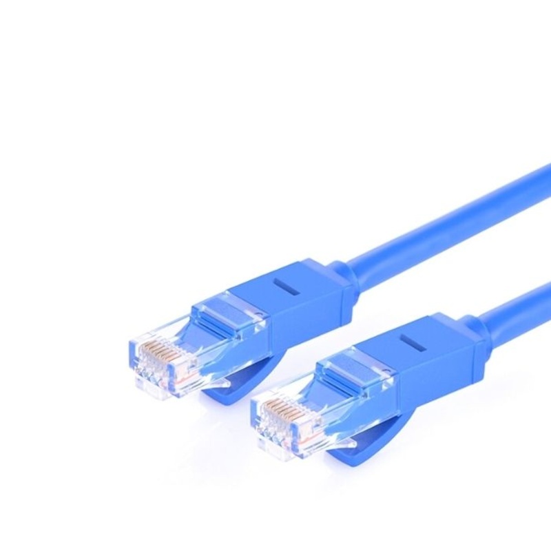 [CLEARANCE] UGREEN CAT6 UTP LAN Ethernet Blue Cable 1000Mbps Gigabit RJ45 26AWG Patch Network PC Router Cord (5M) | 11204