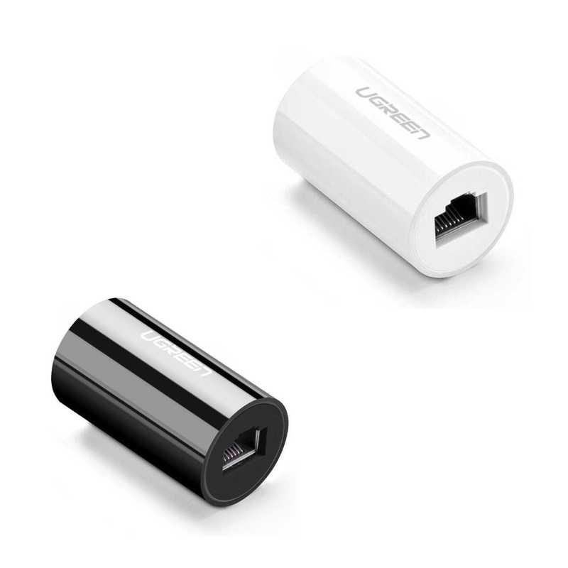 UGREEN Female to Female RJ45 Extension Cable Connector Cat7 / 6 / 5e Ethernet Adapter 8P8C LAN Patch Network Extender | Network Cables & Connectors | 20391