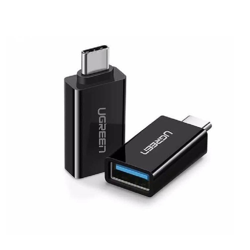 [CLEARANCE] UGREEN 5Gbps USB-C to USB 3.0 A Female OTG Adapter Compatible with Type-C Devices for Smartphone, Laptop, Tablet (Black)