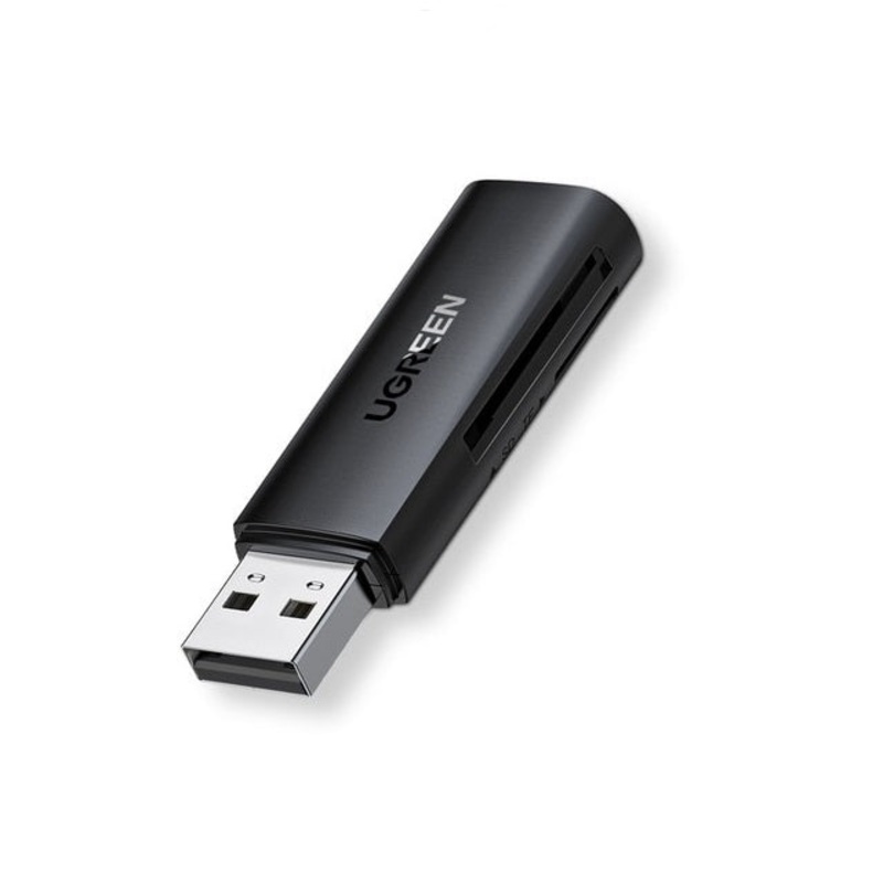 [CLEARANCE] UGREEN SD and MicroSD Card Reader USB 3.0 Flash Drive with 5Gbps Data Transmission Speed for File Transfer and Recovery | 60722