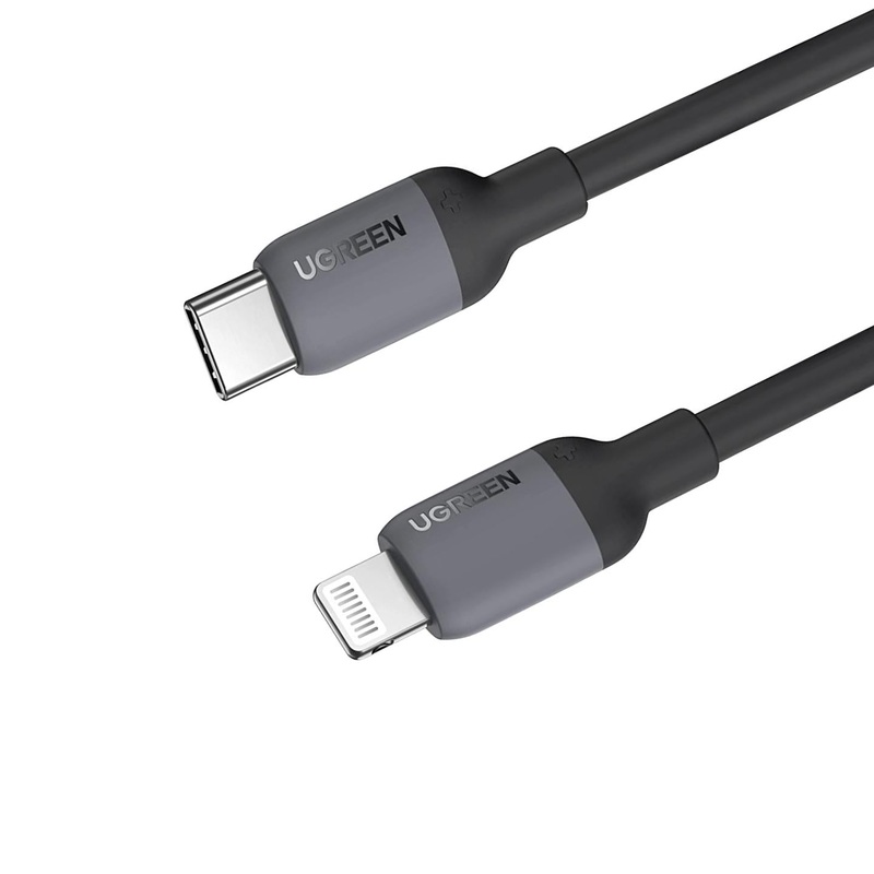 [CLEARANCE] UGREEN USB Type-C to Lightning Cable 3A Fast Charging Data Sync Silicone Cable Power Delivery PD 20W with 480Mbps Transfer Speed (1M) (Pink) | 203