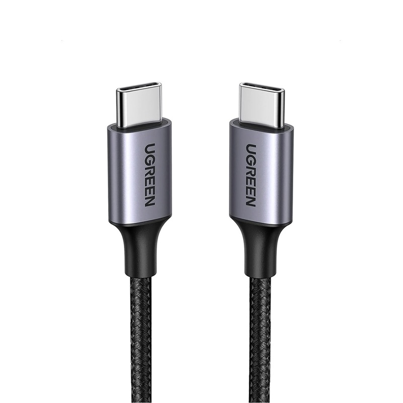 UGREEN 100W PD Type C Male to Male Fast Charging 5A Data Cable with 480Mbps Transfer Speed – 1M | 7042