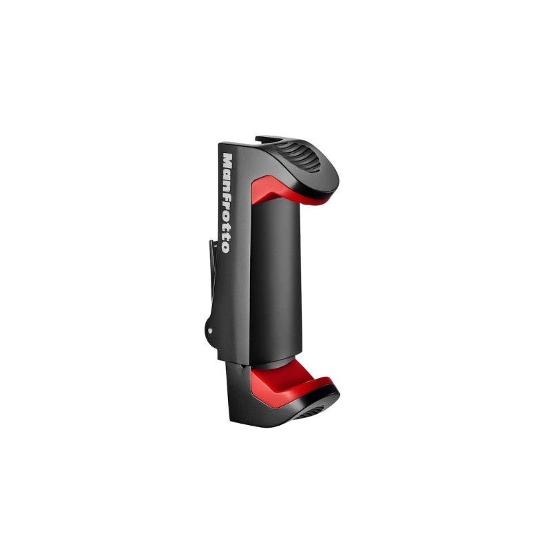 [CLEARANCE] Manfrotto MCPIXI Universal Smartphone Double Clamp Tripod Mount with Cold Shoe, Double Lock Mechanism, Multiple Attachments
