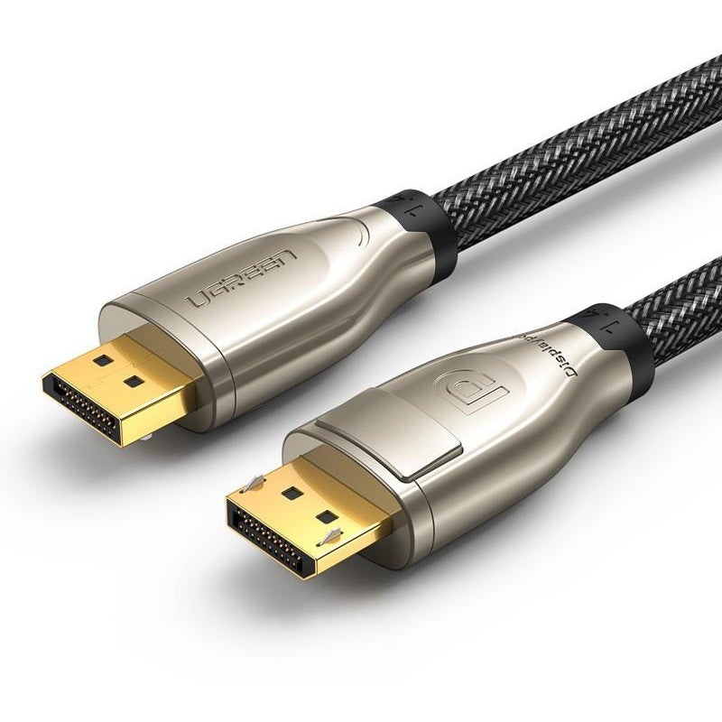 [CLEARANCE] UGREEN 8K 60Hz UHD HDR DisplayPort DP 1.4 Cable 32.4Gbps Gold-Plated Nylon Braided Cord (2M) | 60843