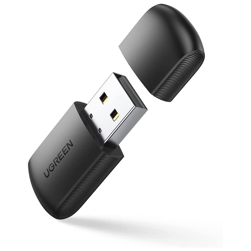 [CLEARANCE] UGREEN AC650 11ac High Speed 2.4GHz Wireless Dual Band USB Wifi Adapter Dongle with 650mbps 5GHz Bandwidth and Ethernet Receiver Chipset | 20204