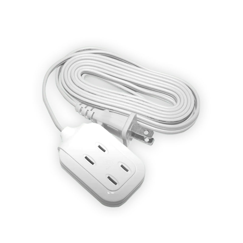 OMNI 1000W 6A 220V 3-Gang 6 Meters Dual Portable Extension Cord Cable for Electronics and Appliances (6M) | WDP-306-PK