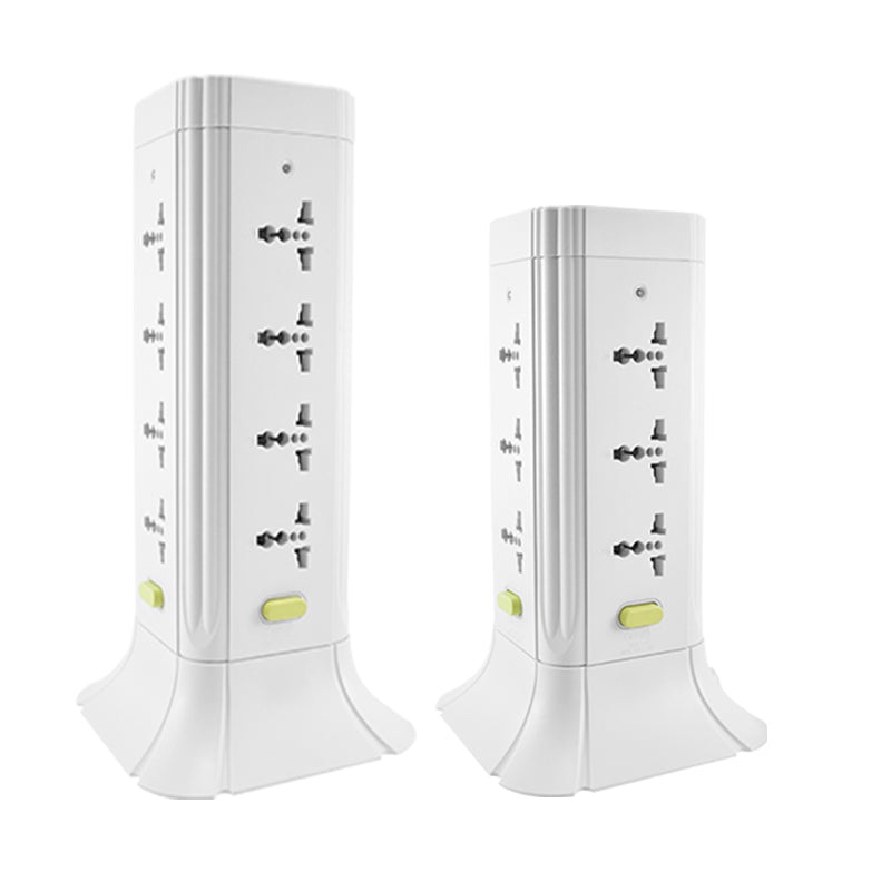 OMNI Universal Tower 1.8m Extension Cord Socket (12 Gang, 16 Gang) 2500W 220V with On & Off Switch, Built-in Safety Circuit Breaker, Copper Internals, Fire-retardant for Home Electronics and Appliances | WTE-512  WTE-516