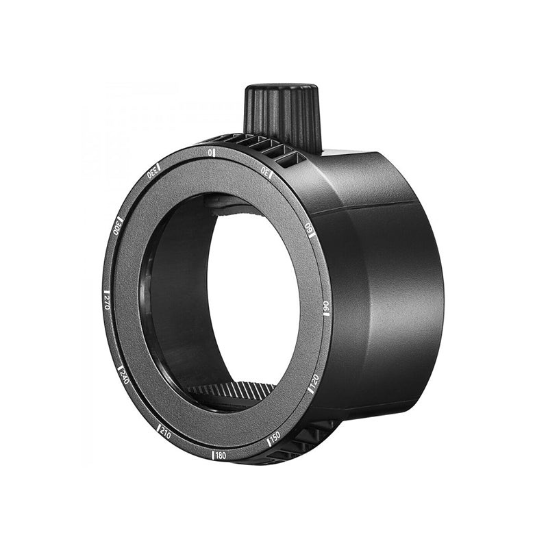 Godox AK-R25 Fresnel Head Bracket Flash Adapter Holder with 330 Degree Rotation for AK-R21 for Projection Attachment and Camera