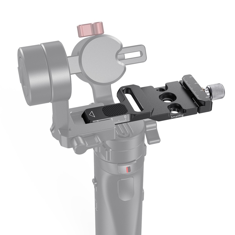 [CLEARANCE] SmallRig Arca-Type Quick Release Clamp Baseplate with Hex Spanner, Thumb Screw, Rubber Padding and Scale Marking for Zhiyun Crane M2 Gimbal Stabilizer and other ARCA Tripods DPC2508