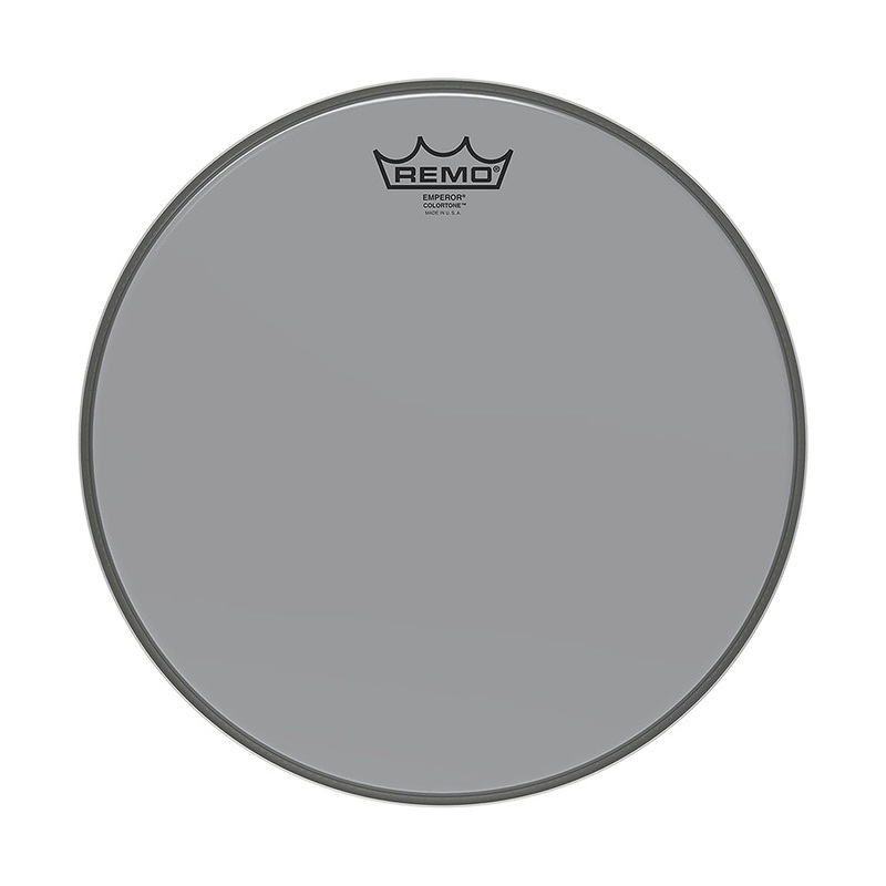 Remo Emperor 13 Colortone Smoke Drum Head with Skyndeep Imaging Technology, 2-Ply 7 Mylar Clear Film with Powerful Projection Tone and Durability for Snare, Tom & Resonant Batter Drums BE-0313-CT-SM
