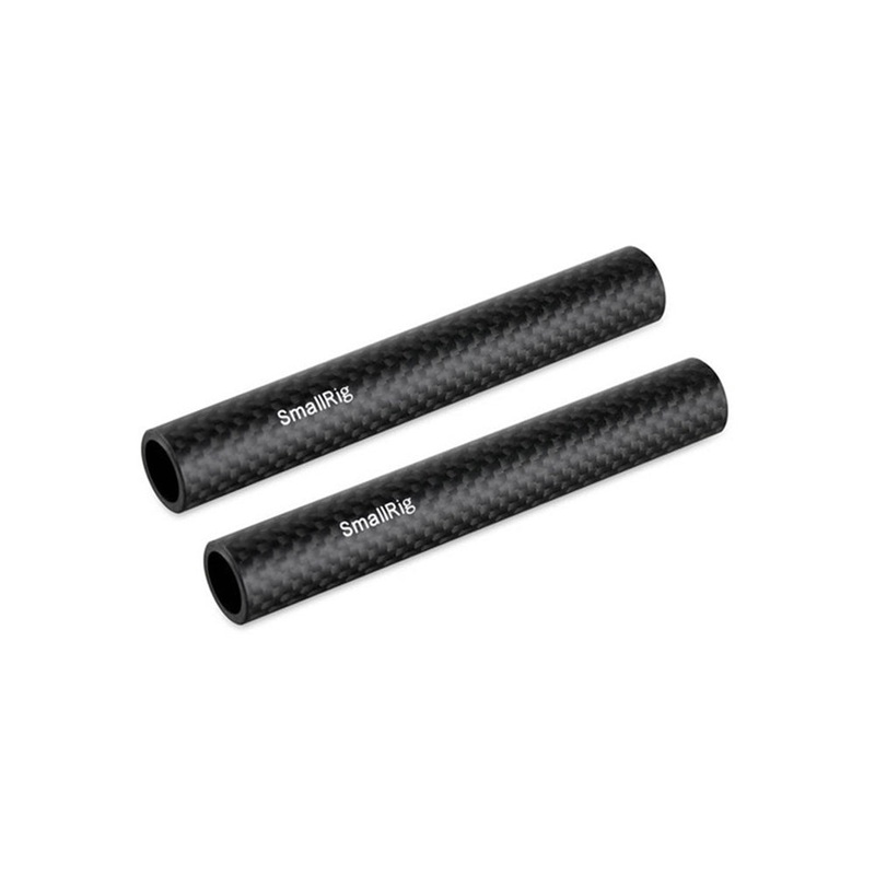 SmallRig 4 2pcs Carbon Fiber Rod Set with 15mm Diameter LWS Compatible for Top Handles, Baseplates and other Mounting Camera Accessories 1871