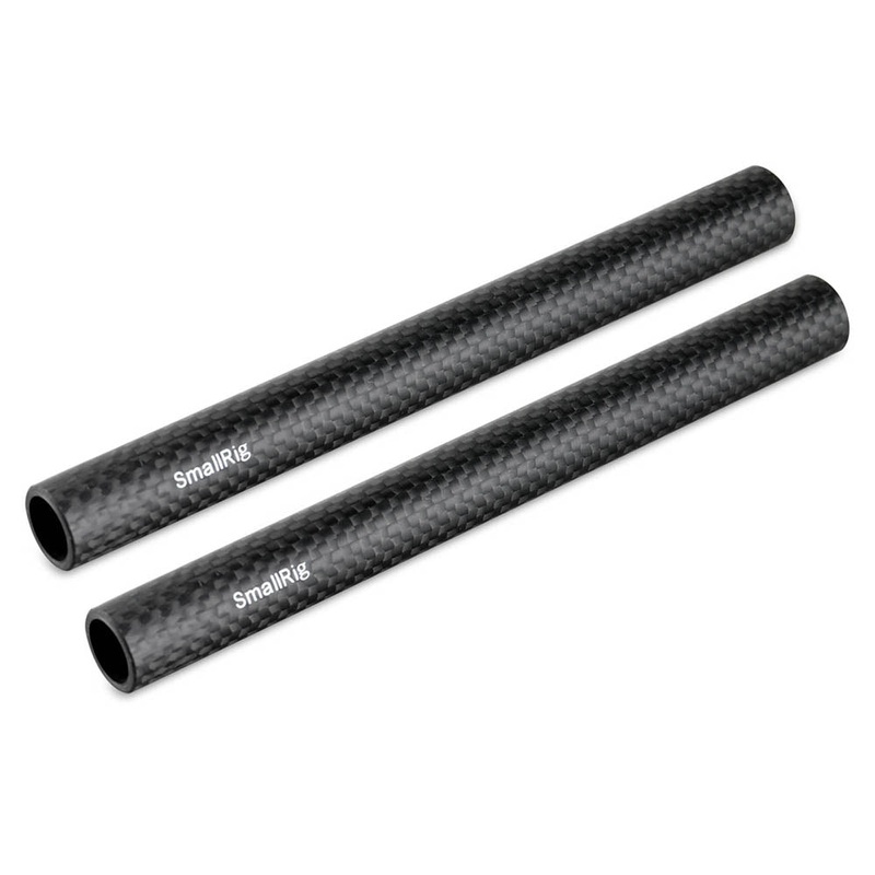 SmallRig 6 2pcs Carbon Fiber Rod Set with 15mm Diameter LWS Compatible for Top Handles and other Mounting Camera Accessories 1872