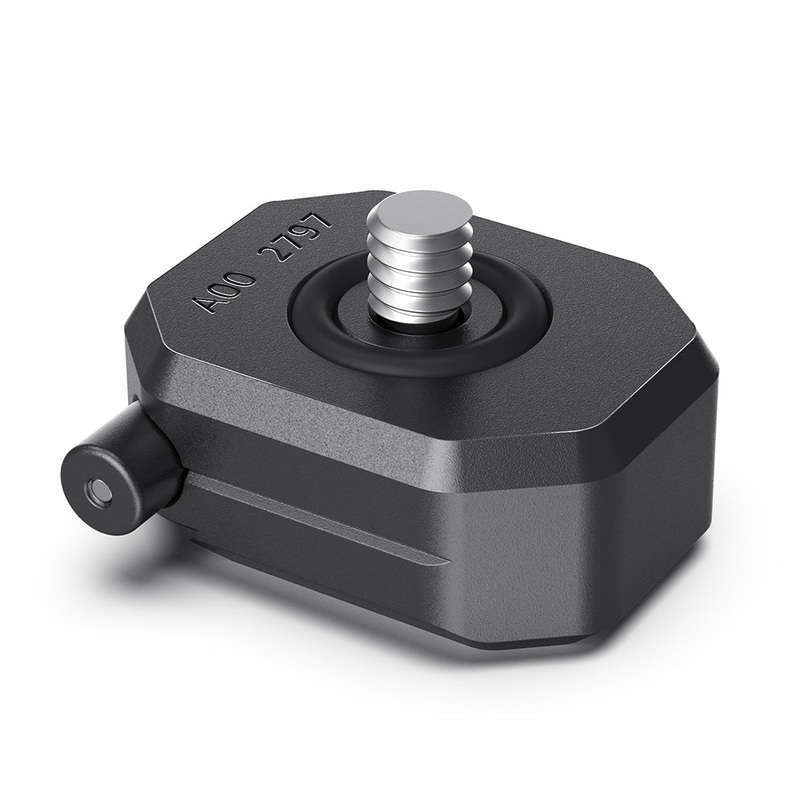 SmallRig Multifunction Shoe Mount with Safety Catch and Release Button, 1/4-20 Screws for Camera Rig Bracket and Cage Mounting 2797