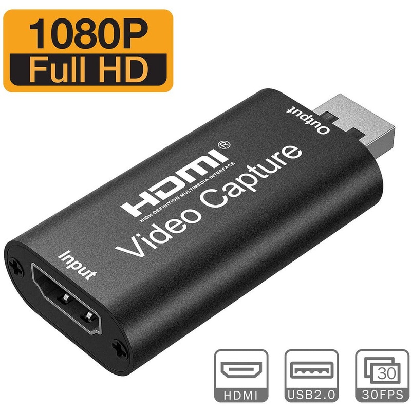 ArgoX HDVC2 HDMI Video Capture Card USB 2.0 Record Box for PS4 Game DVD Camcorder HD Camera Recording Live Streaming