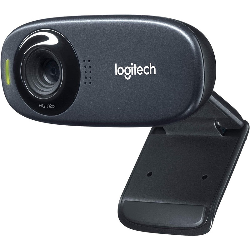 [CLEARANCE] Logitech C310 Webcam HD 720p 30fps Widescreen Computer Video Camera with Microphone for Zoom Meeting