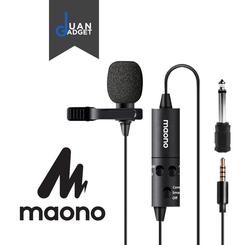 [CLEARANCE] Maono AU-103 Multipurpose Omnidirectional Lapel/ Lavalier Microphone 3.5mm TRRS for Vlogging, Interviews and Podcast