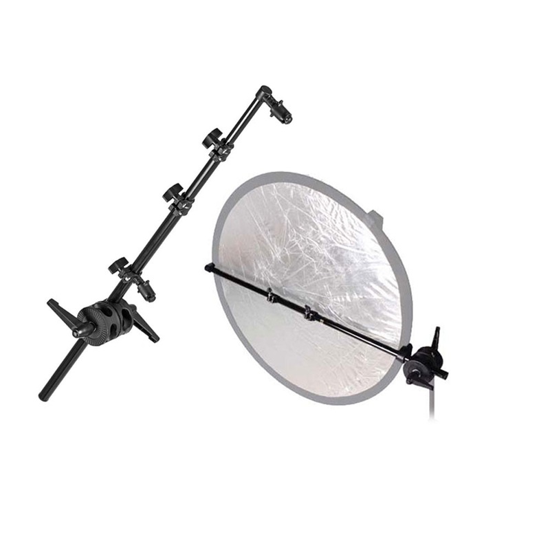 Godox RH-01 Reflector Holder Telescopic Arm with 65cm to 175cm Wide Span Handle for Photography, Mounting, Light Stand
