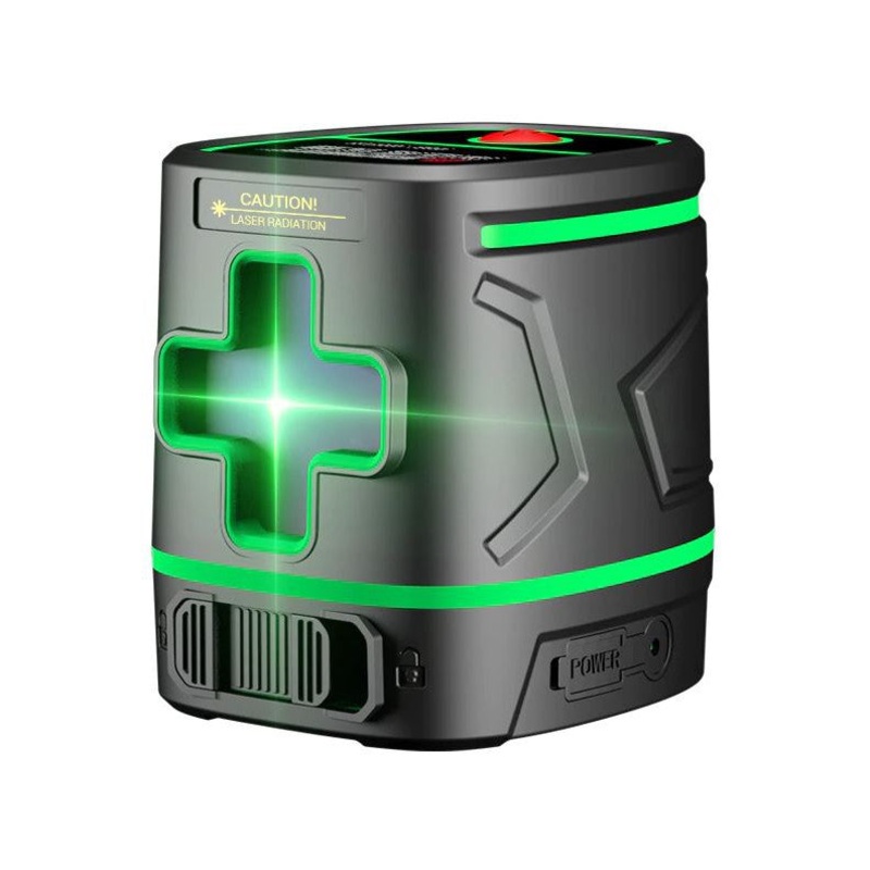 SNDWAY SW-331G 30M Mini Cross Line Laser Level Green Beam 2 Cross Lines Vertical Horizontal Self-Levelling Meter