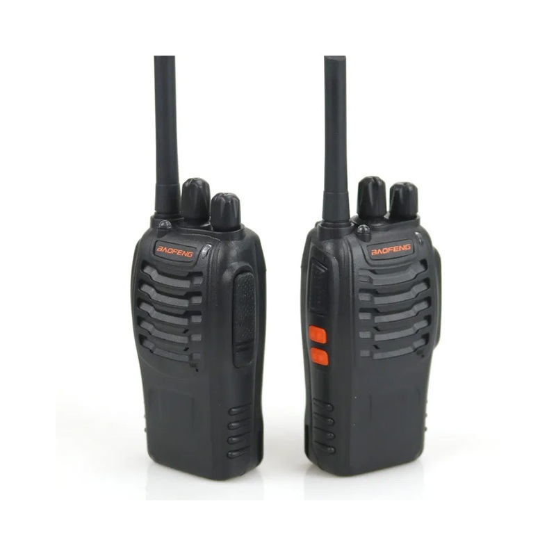 BaoFeng BF-888H (Set of 5/6/7/8/9/10) Walkie-Talkie UHF Transceiver 5W Two-Way Radio with 16 Store Channels, 400-470MHz Frequency Range, 5km Max. Talking Range, Clear Voice Output, 1500mAh Battery Capacity, IP45 Waterproof