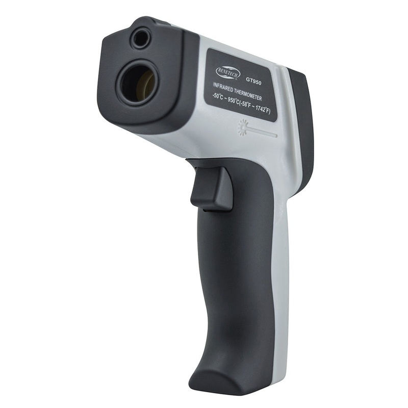 Benetech Non-Contact Infrared Thermometer Digital Thermal Scanner (Battery Included) with (-50C – 780C / 950C) Sensor, Data Logging, LCD Display for Hot Hazardous Objects, Body & Forehead Temperature Check | GT750 GT950