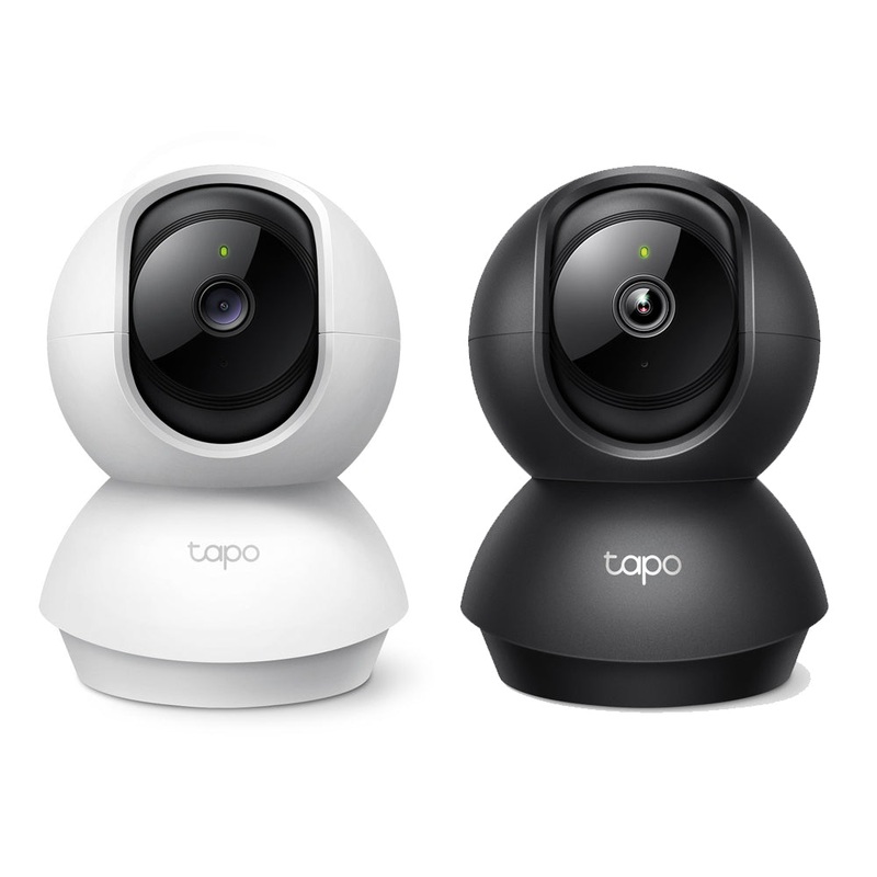 TP-Link Tapo C210 Pan/Tilt Home Security Wi-Fi Camera 2.4 GHz 2K 3MP Full-HD with Night Vision Up to 9m, Motion Detection, 360 Pan & 114 Tilt, Two-Way Audio, f/2.4 Max Aperture, 3.8mm Focal Length, Alexa & Google Assistant Voice Control