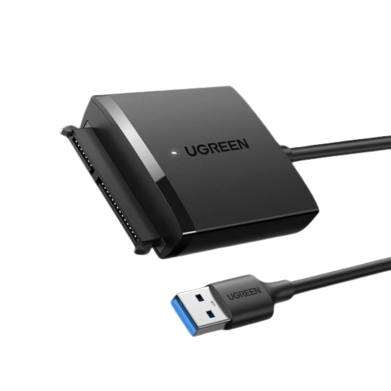 UGREEN USB 3.0 to SATA SSD/HDD Hard Disk Drive Converter Cable Adapter for to PC, Desktop Computer, Laptop, TV, etc. – Supports Windows, MacOS, Linux, Chrome OS | 60561