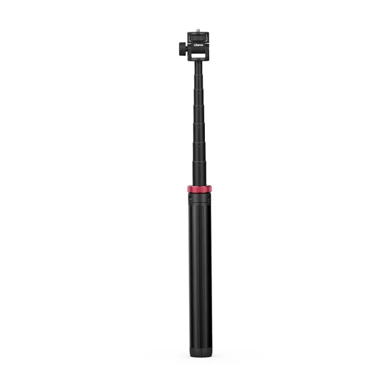 Ulanzi MT-79 Portable Aluminum Light Stand Monopod Tripod with 39cm to 207cm Retractable Length, 1/4 Mounting Screws for Compact Studio Lights, Mobile Phone Clips, Fill Lights, Panoramic and Action Cameras | T075GBB1