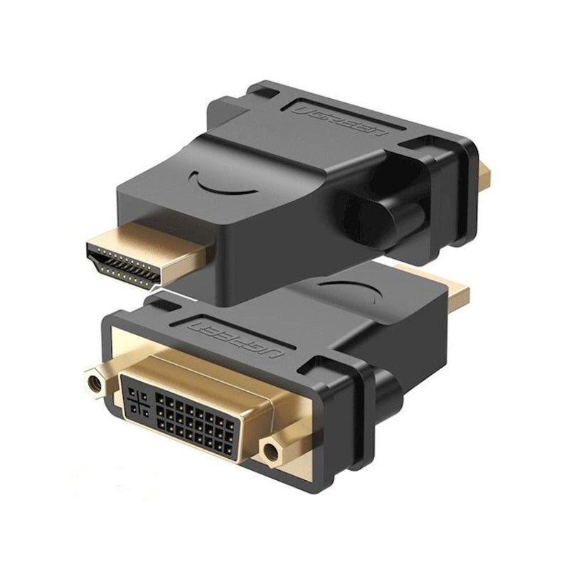 [CLEARANCE] UGREEN HDMI Male to DVI (24+5) Female Adapter 1080p Converter Connector for PC, Desktop Computer, Projector, TV, Display Monitor, etc. | 20123
