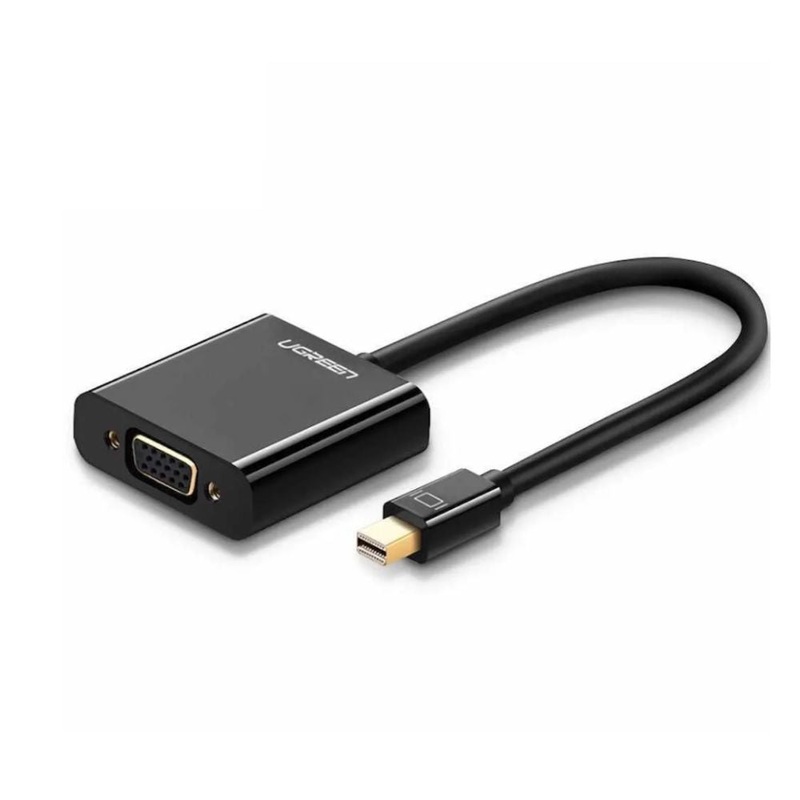 [CLEARANCE] UGREEN Thunderbolt Mini DisplayPort to VGA Video Converter Adapter Cable with Gold Plated Connectors for PC, Laptop, TV, Display Monitor, Projector, MacBook, iMac, etc. | 10459