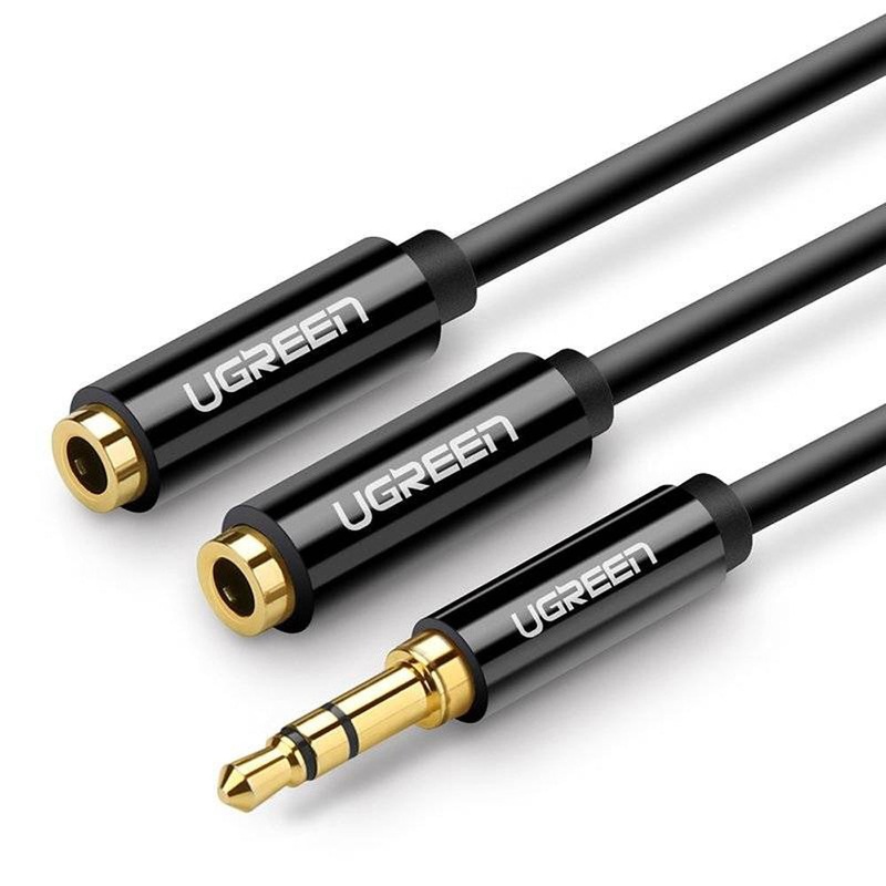 UGREEN 3.5mm Jack  AUX Stereo Audio Splitter Cable for Headphones, Speaker, Microphone, etc. | 20816