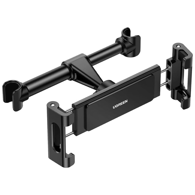 UGREEN 360 Adjustable Universal Headrest Mount Car Seat 4.7 to 12.9 Tablet and Phone Holder with Dedicated Charging Hole | 60108