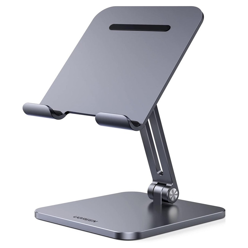 UGREEN Adjustable Aluminum Tablet & Phone Holder Stand for iPad, iPhone, Galaxy Tab, Ereader Pad, etc. | 40393