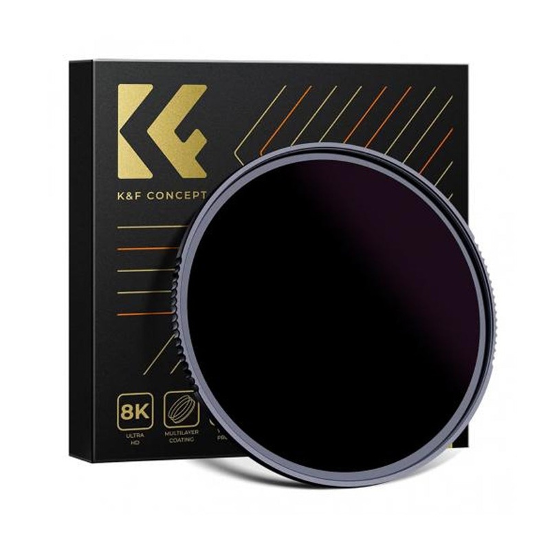 K&F Concept Nano-X Series 95mm ND100000 Neutral Density Solar Lens Filter with Multi-Coated Optical Glass and Ultra-Thin Aluminum Frame for Mirrorless and DSLR Camera Celestial Photography
