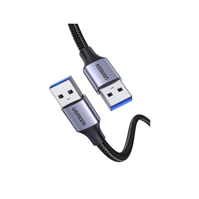 [CLEARANCE] UGREEN 2 meters USB 3.0 Type A Male to Male SuperSpeed Fast Transfer Data Cable for Hard Drive, DVD Player, PC, Laptop Computer, TV, and Webcam | 90217