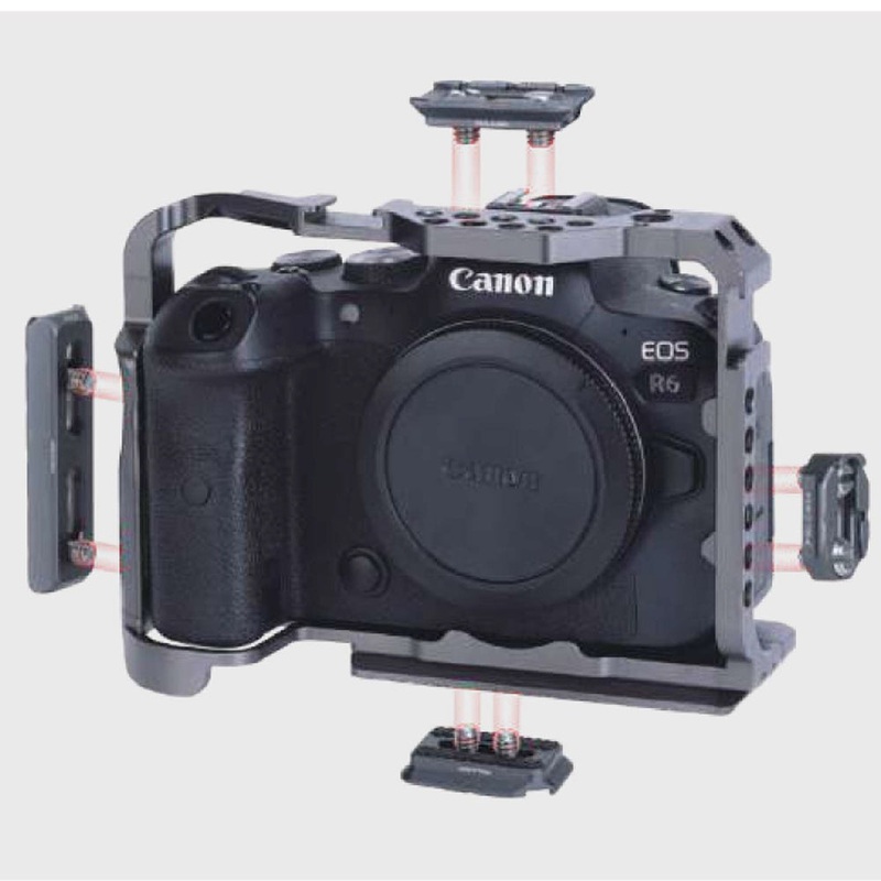 Falcam F22 Series QR Quick Release Base Plate Mounting Adapter Accessories Set Kit for DSLR, Mirrorless, Action Cameras, Tripods, Monitors, Stabilizers, Gimbals and Video Shooting Rigs