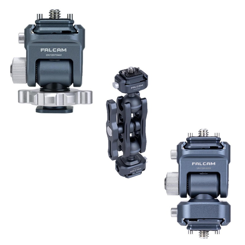 Falcam F22 Series QR Quick Release Bracket / Magic Arm Accessories Set Kit for DSLR, Mirrorless, Action Cameras, Tripods, Monitors, Stabilizers, Gimbals and Video Shooting Rigs