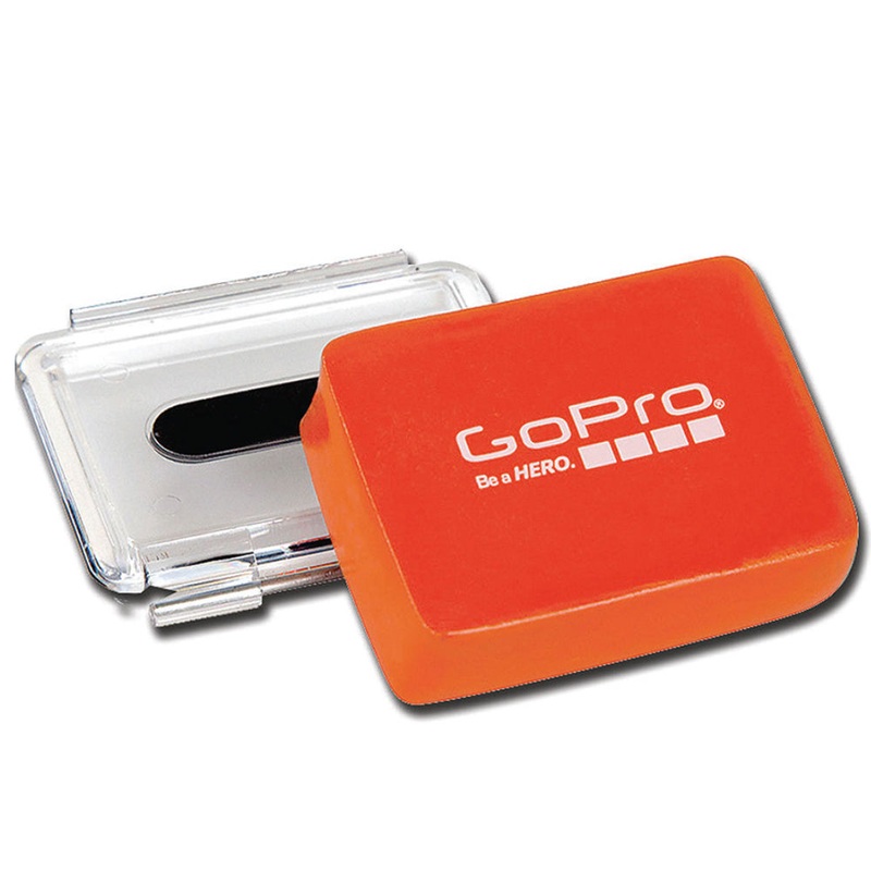 GoPro Floaty Backdoor Sports Camera High Visible Orange Color Floater with Adhesive Anchors and Tethers for GOPRO HERO Action Cameras | AFLTY-003