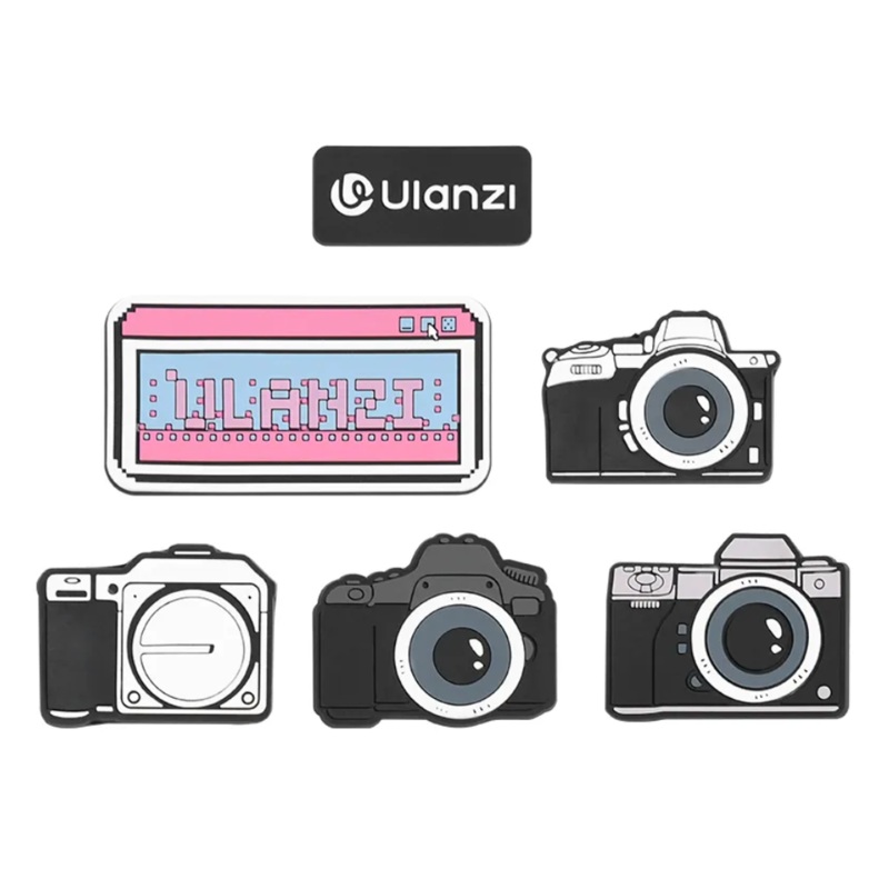 Ulanzi B094 Custom Velcro Badges Camera Designed Patch with Durable PVC Material, Hook and Loop Backing and Weather Resistant for Camera Bags, Backpacks | YY01